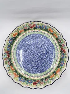 Pie Plate ~ Fluted ~ 10 inch ~ U5237 ~ U4*