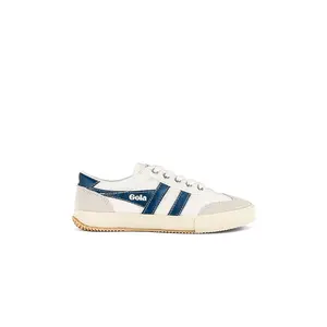 Gola Badminton Sneaker in Off White & Baltic