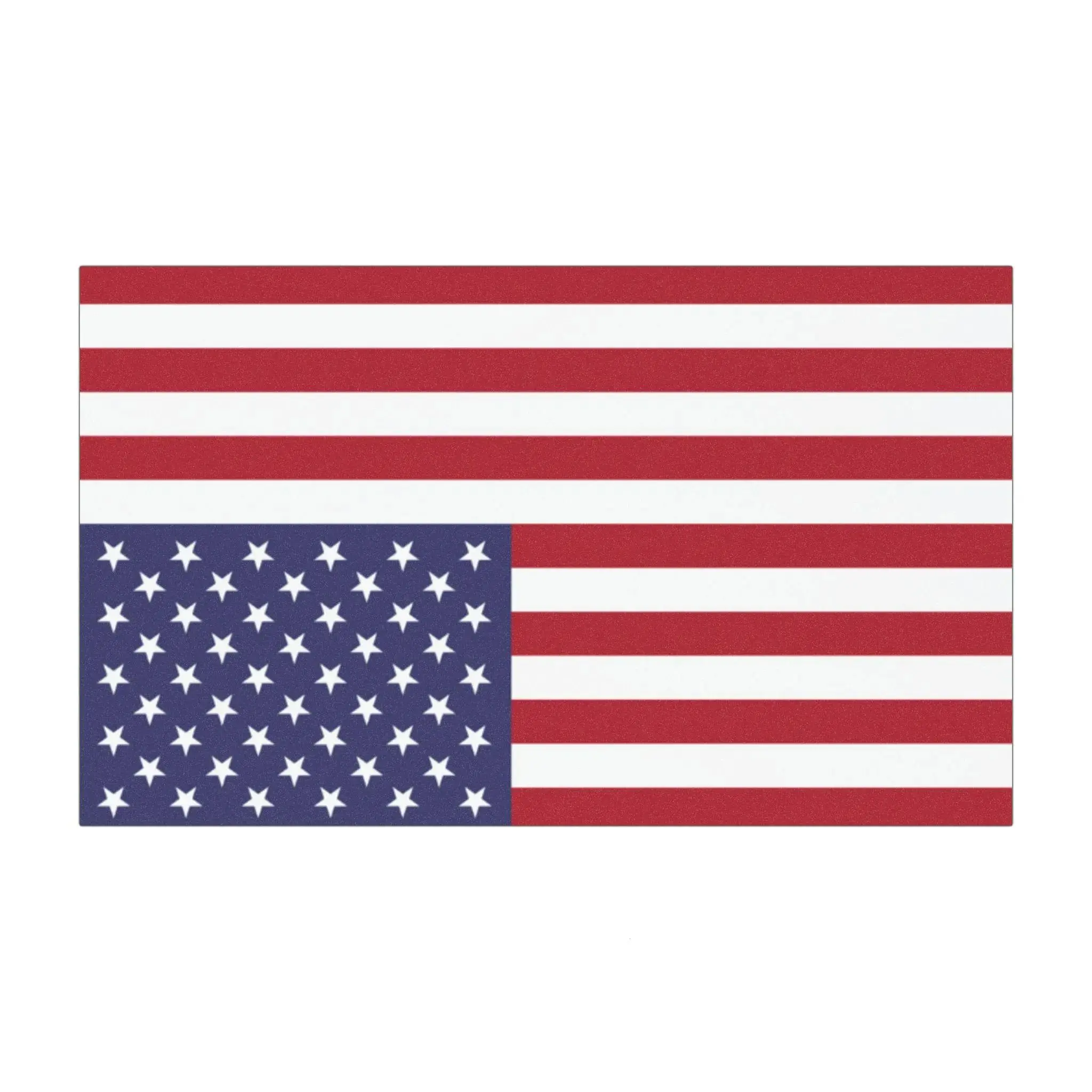 American Flag Car Magnet, Patriotic USA Magnetic Bumper Sign for Cars, Trucks and SUVs, Fourth of July Vehicle Decor and Patriotic Gift