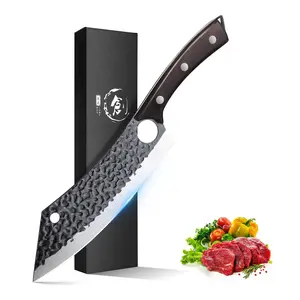 【February Faves】PURPLE DRAGON Hand Forged Kitchen Knives 8 Inch  Knife for Meat Vegetable Japanese Slicing Knife,BlackFriday Gift,Perfect Father's Day  Gift!FallFreshness