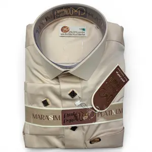 Marasim Platinum Gold w43-  ثوب مراسيم بلاتينوم