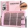Goddvenus Muselash Clusters Kit Natural DIY Extension 10-16mm for Clean Makeup Daily Flawless Look Lightweight Beginner Friendly Eyelash Eyelashes