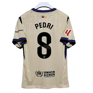 25th season away Pedri 8 short sleeved shirt/La Liga/sports outdoor/football jersey