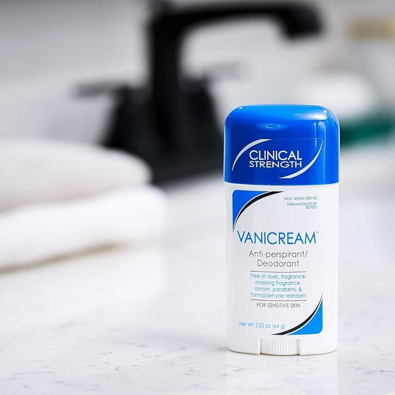 Vanicream Anti-Perspirant Deodorant for Sensitive Skin - 2.25 oz - Clinical-Strength Deodorant with 24-Hour Protection - Unscented