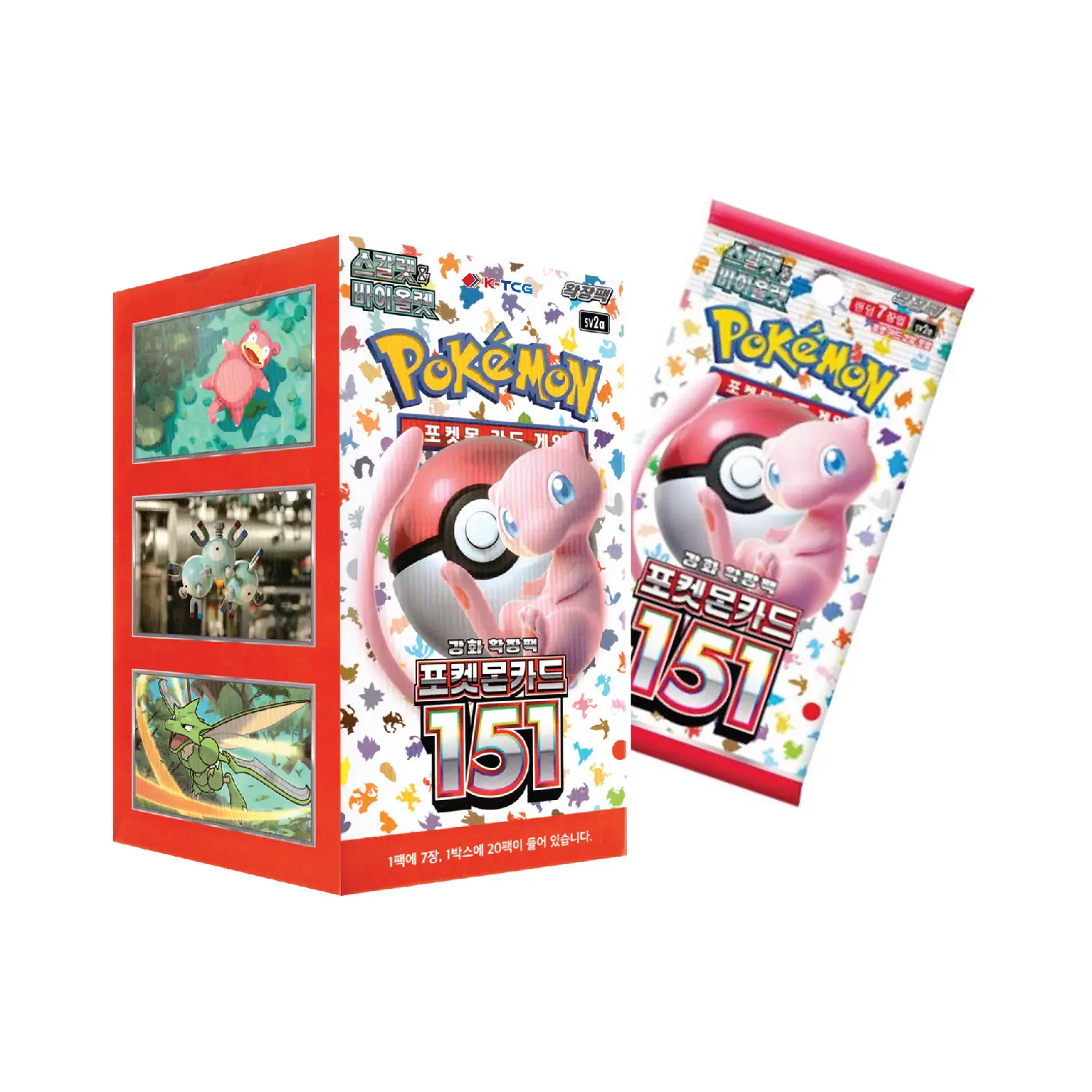 Pokémon TCG | Korean Expansion: Pokémon 151 - Booster Box (20 Booster Packs)