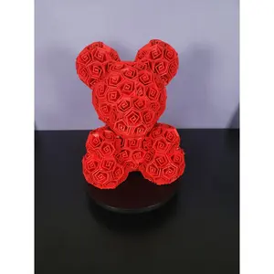 3D Printed Rose Teddy Bear Valetines Day Special