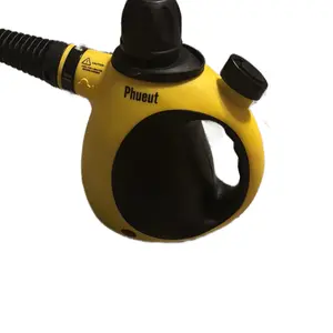 Phueut Handheld Steam Cleaner WHL-601 12 Accessories 12.8oz Natural Steamer with 12W Heating, 230°F Steam, Lightweight Design for Versatile Cleaning