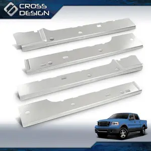 CROSSDESIGN Inner Rocker Panel Pair Fit For 2004-2008 Ford F-150 4 Door Extended Cab