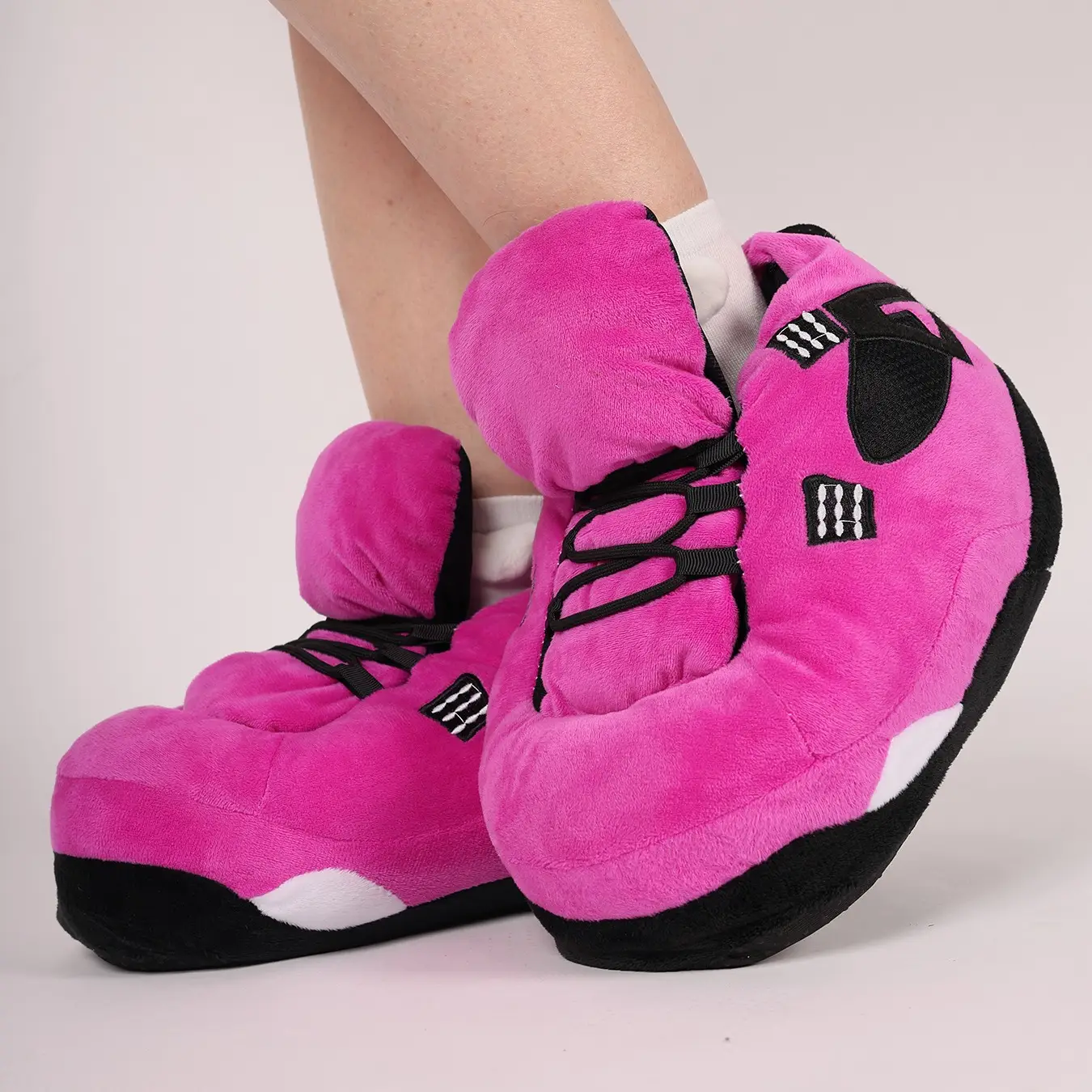 Warm Sneaker Slippers, Men Fashionable Home Shoes Soft Comfortable House Slipper One Size