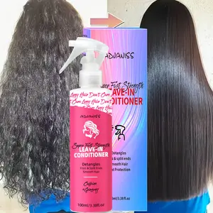 Adjaniss Leave-In Hair Conditioner Spray, Leave In Conditioning, Moisturizing, Hydrating, Heat Protects, Anti-Frizz, Easy to Use, Daily Care, Smooth and Nourished Hair