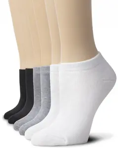 Nevend Performance Heavy Cushioned Running Sports Ankle Breathable Socks For Men and Women Comfort Low Cut Quarter Athletic Socks 6 Pairs