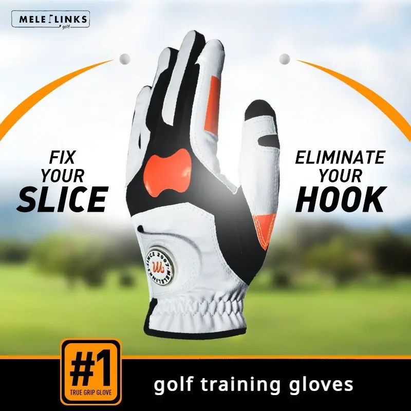 Golf Glove Handle Training Equipment, Left Hand Single Glove, Golf Accessories, Enhance Your Swing Technique, Essential Golf Gear, Golf Grip, Golf Training Aids, Golf Training Accessory