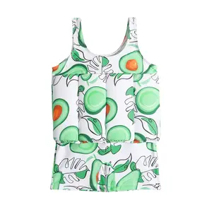 Baby and toddler floating swimsuit, with adjustable buoyancy buoyancy suit, slim fit one-piece swim vest, one-piece floating swimsuit