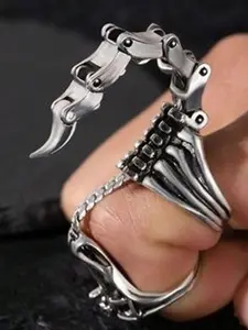 1pc Unique and Movable-jointed Scorpion Ring in Punk Gothic Hip-hop Style, Suitable for Both Men and Women To Wear, Suitable for Music Festivals, Parties and Halloween Events, Statement Ring