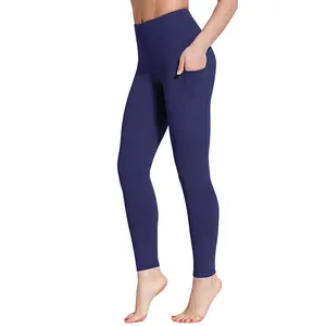 baleaf Women's Fleece Lined Winter Leggings High Waisted Thermal Warm Yoga Pants with 4 Pockets