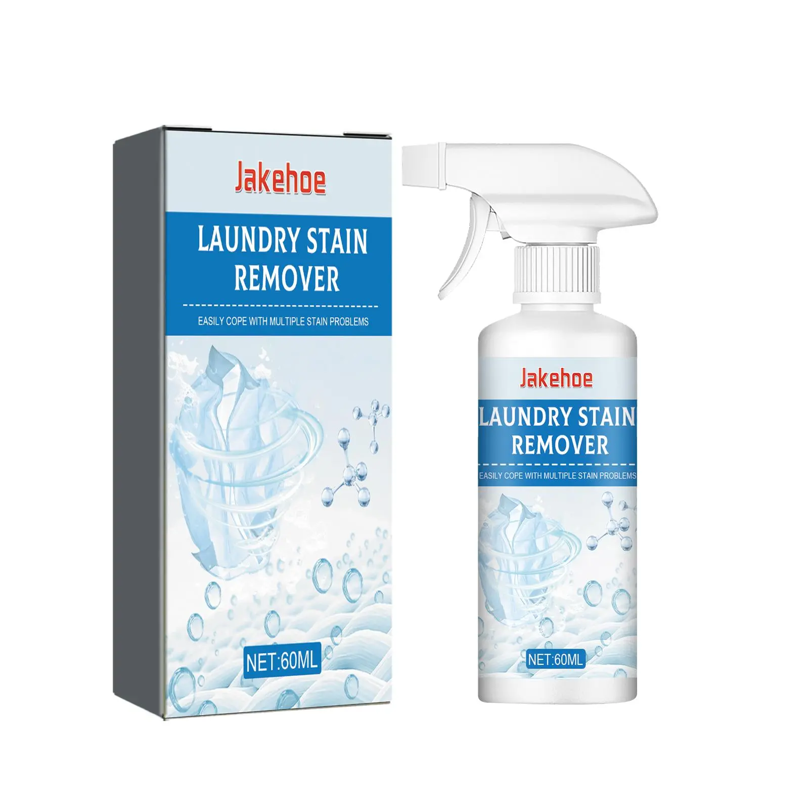 Jakehoe Clothes Cleaner, Clothing Cleaning Decontamination Remove Stubborn Stains Oil Stains Yellow Cleaning Dry Cleaning Agent