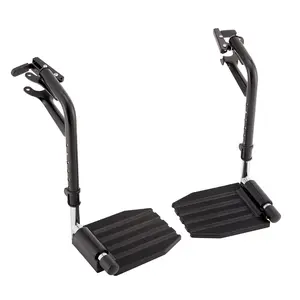 Invacare Legrest With Swing-Away Feature For Wheelchairs, Adjustable Footrest, Flip-Up Footplate