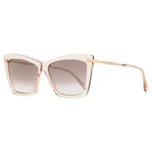 Jimmy Choo Rectangular Sady Sunglasses FWMNQ Nude 56mm