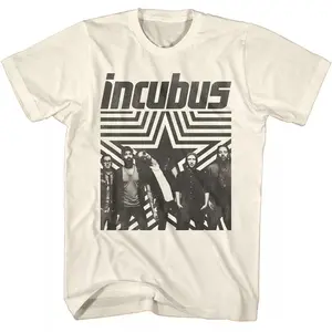 Incubus Rock Stars Album Concert Tour T-shirt Cotton Fabric