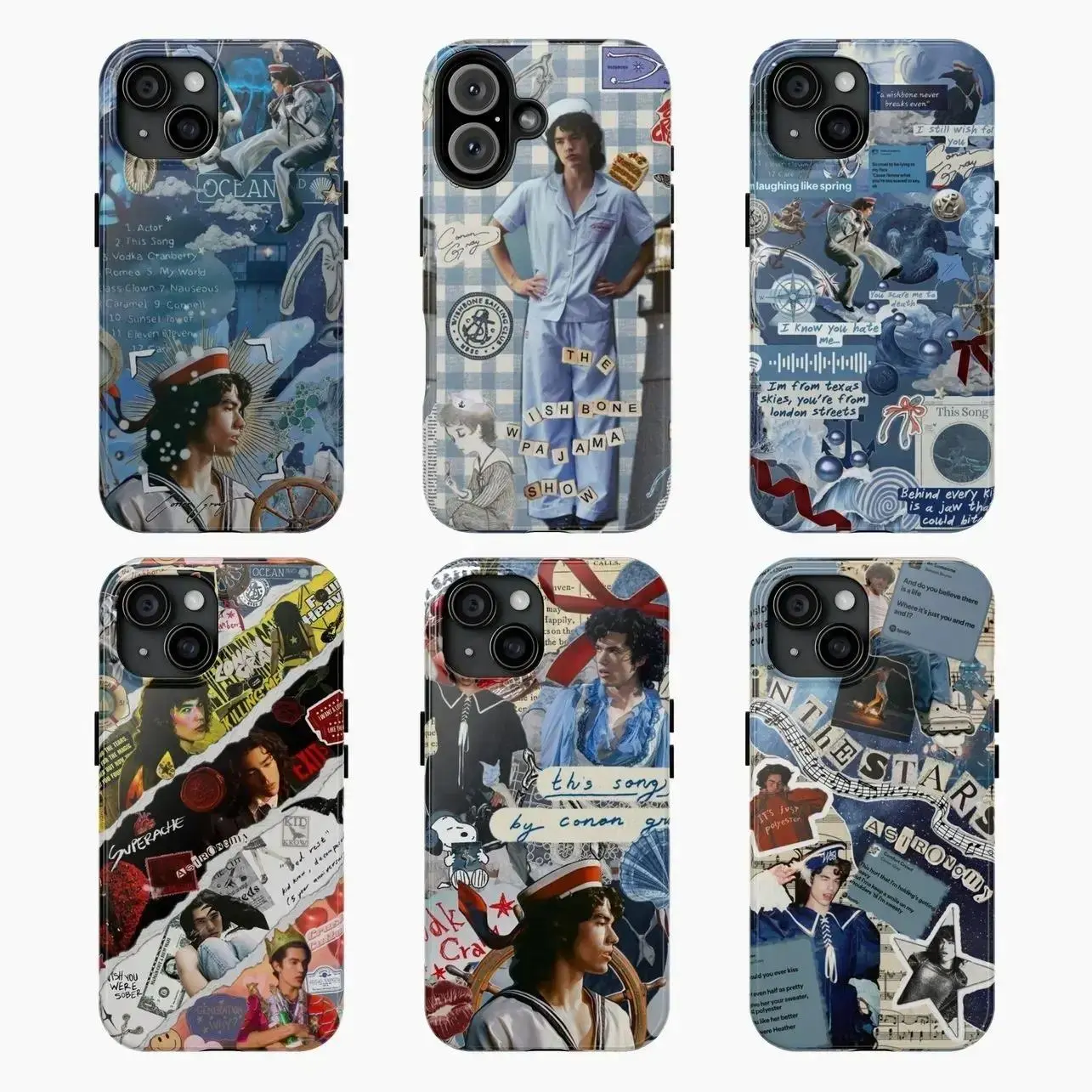 Conan Gray with tour 2026 phone case Suitable for iPhone 17-11 Pro Max/Plus and  Samsung Galaxy S23-25