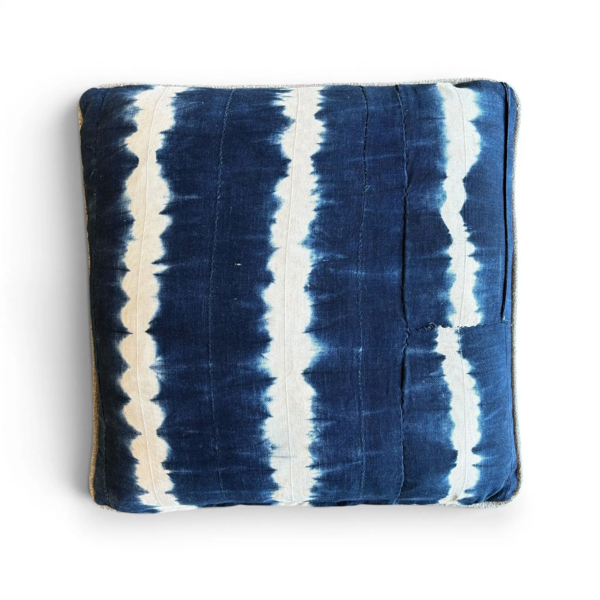 Vintage Indigo Mudcloth Pillow
