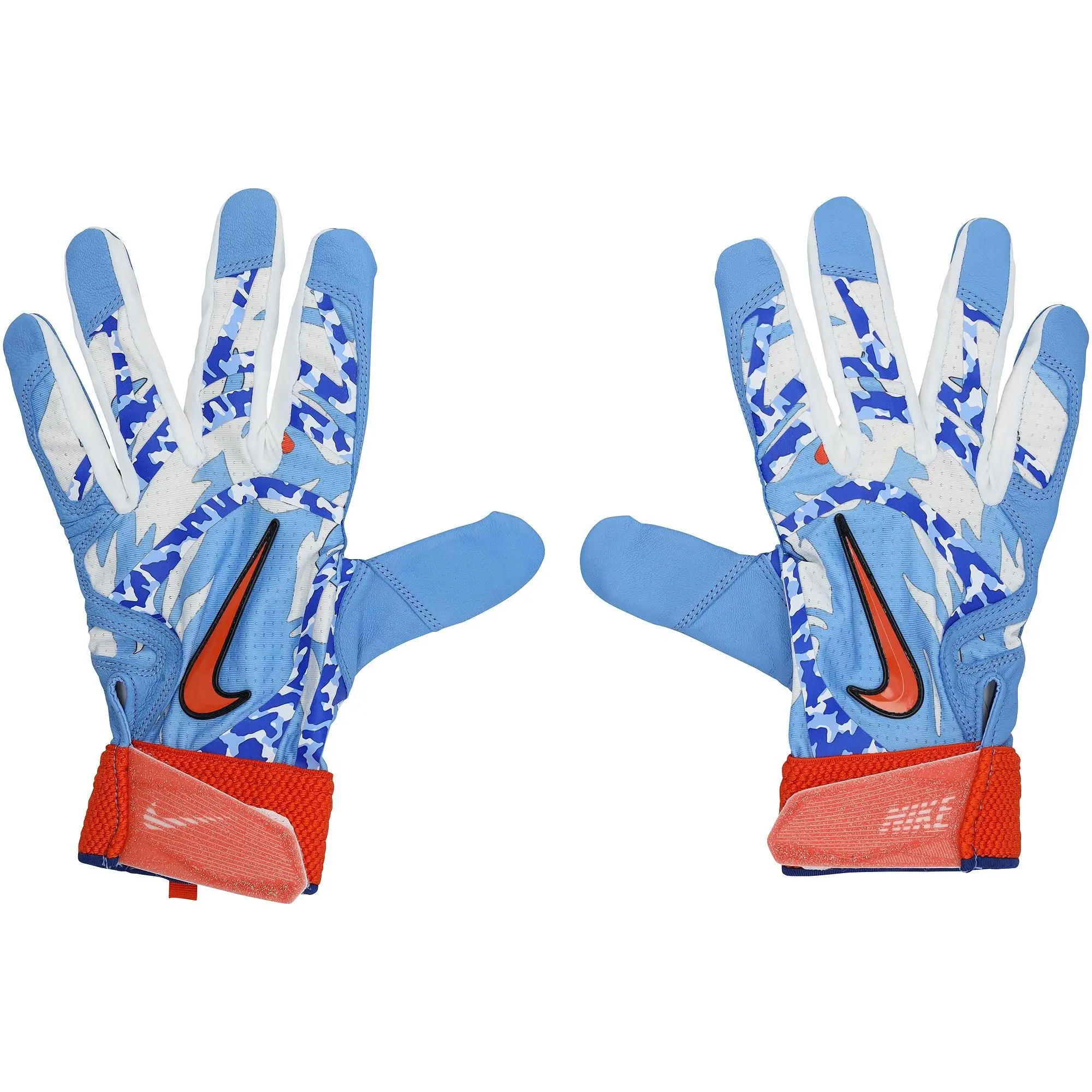 Pete Alonso New York Mets Player-Issued Blue and Orange Nike Batting Gloves from the 2025 MLB Season - Fanatics Authentic Certified