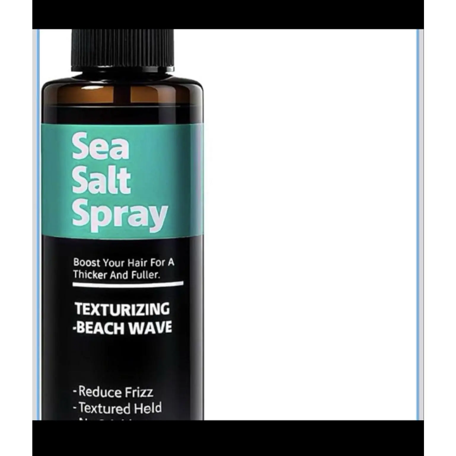 Sea Salt Spray Texturizing Beach Wave - Boost Hair for Thicker Fuller Look - Reduce Frizz & Textured Hold