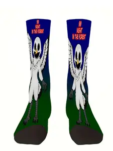 99 Nights in the Forest inspiration style socks, medium tube height, shock absorption, non-slip, thickened, suitable for outdoor activities, basketball, football, cycling, mountaineering, printed socks, couple socks, exquisite patterns, holiday gifts