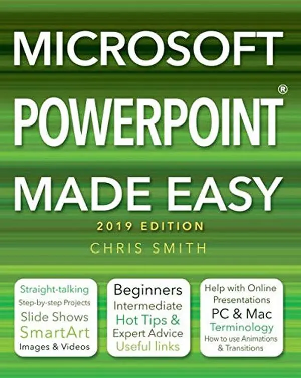 USED-Microsoft Powerpoint (2019 Edition) Made Easy Paperback by Chris Smith (Paperback)