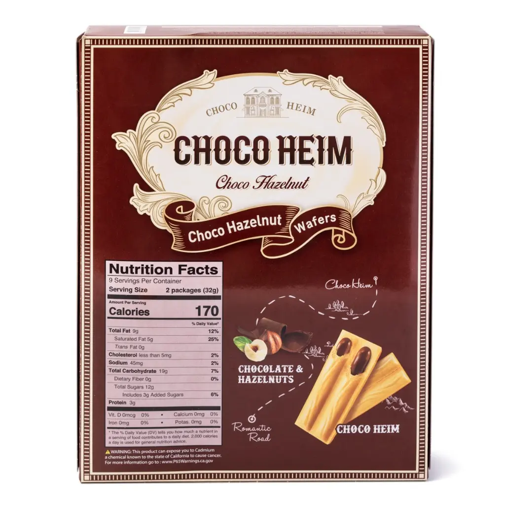 Crown Choco Heim Choco Cream Wafers with Hazelnuts 284 g - TikTok Shop
