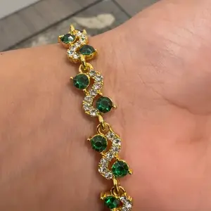 Colorful Wave Crystal Stone Link Bracelet Gift for Her Fashion Couple Jewelry Tennis Bracelet for Women