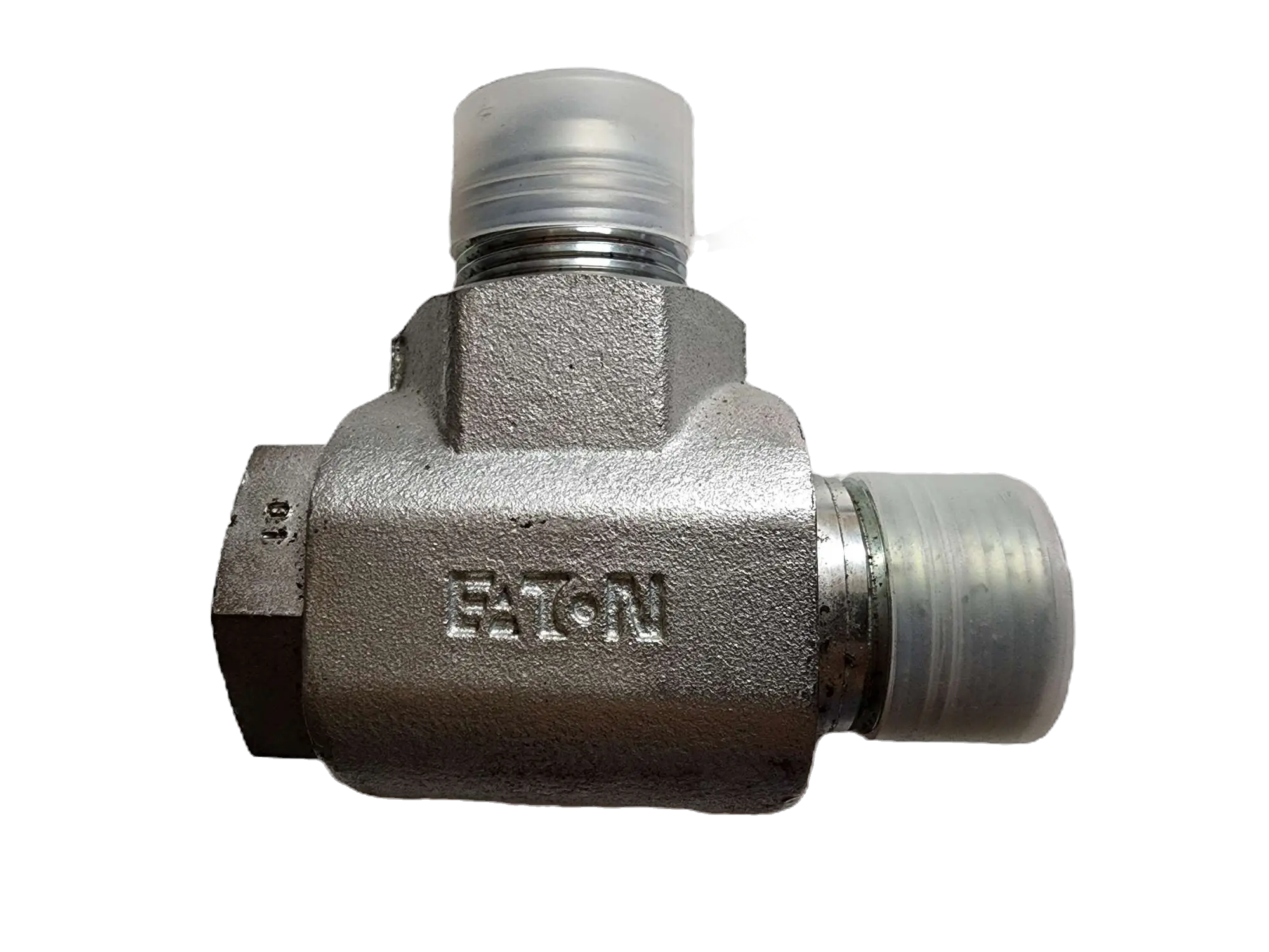 Eaton Aeroquip FS65003-16-16-01 "Live Swivel" Hydraulic Swivel Joint, 1" Male JIC (37°) x 1" Male NPTF (90° Elbow)