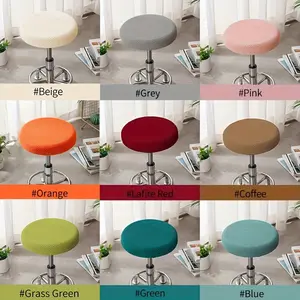 1 PC Adjustable Round Seat Cover, Detachable Washable Chair Cover, Chair Protection Cover