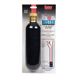 Oatey 4873964 4 to 6 in. Clog-Buster Gel & Tool Drain Cleaner