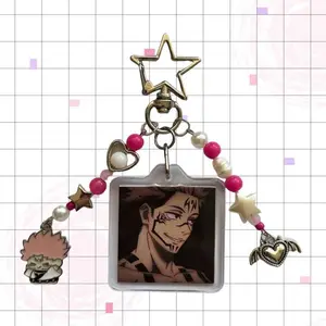 handmade Jujutsu inspired Keychains / jjk Phone&bagcharms / Gojo accessories