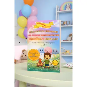 Bilingual Big Feelings Workbook for Kids