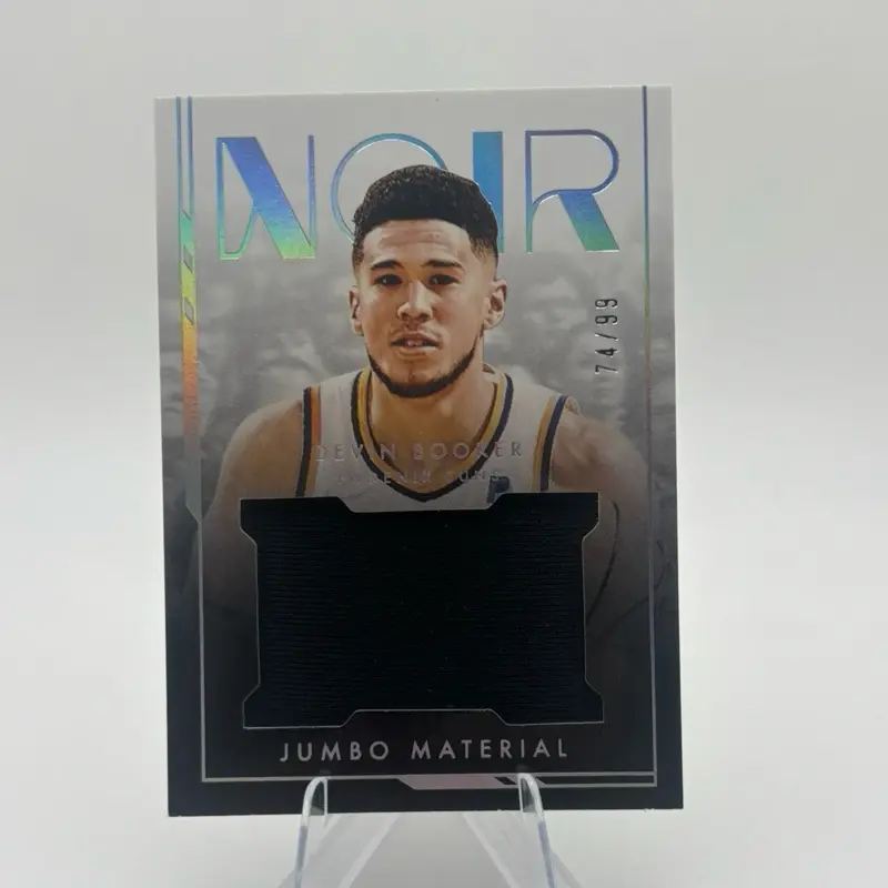 2021-22 Panini Noir - Jumbo Material Devin Booker #JM-17 /99 (MEM)