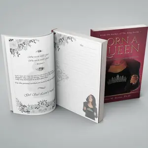 Born A Queen Notebook/Journal for Organized & Focused Goal Setting journal black  owned memory  keeping notebook personal  notebook