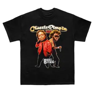 8 BALL and MJG Retro Music Streetwear T-Shirt