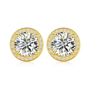 [ # A302](Madeline)Synthetic Moissanite Fashion jewelry Earring