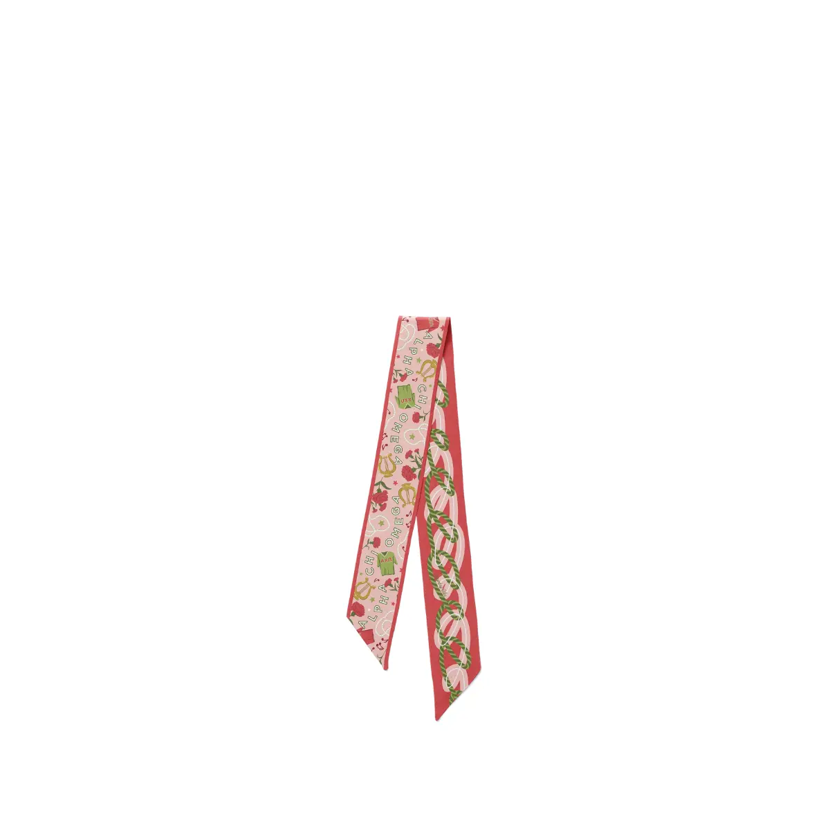 Alpha Chi Omega Twilly Scarf