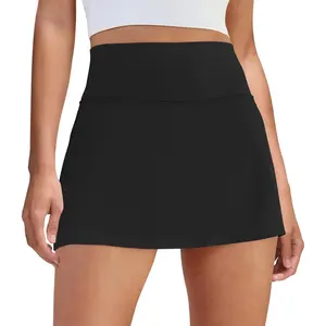 Womens Skort Tennis Skirt with Pocket Shorts Mini Golf Skirts High Waisted Athletic Skorts Summer WorkoutGift
