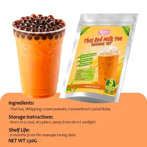 Thai Milk Tea Kit, DIY Boba Tea 