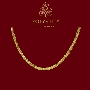 [5.5mm-22.3inches Lantern Necklace]【FOLYSTUY (Y138)】Lantern Necklace Unisex Chain & Link Elegant Design