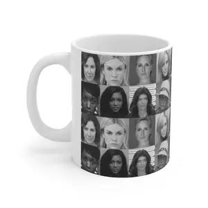 Real Housewives Mugshots Ceramic Coffee Mug, Bravo TV Real Housewives Ceramic Accent Coffee Mug