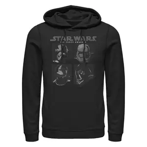 Men's Star Wars: The Force Awakens Stormtroopers and Kylo Ren Pull Over Hoodie