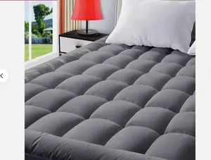 Cooling Mattress Pad Cover Pillow Top, Waterproof sleepyhead mattresstopper