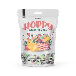 Taffy Shop, Hoppy Favorites Salt Water Taffy Mix - Gourmet Easter Soft, Sweet & Chewy Candy