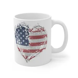 "American Love" Ceramic Coffee Mug 11oz