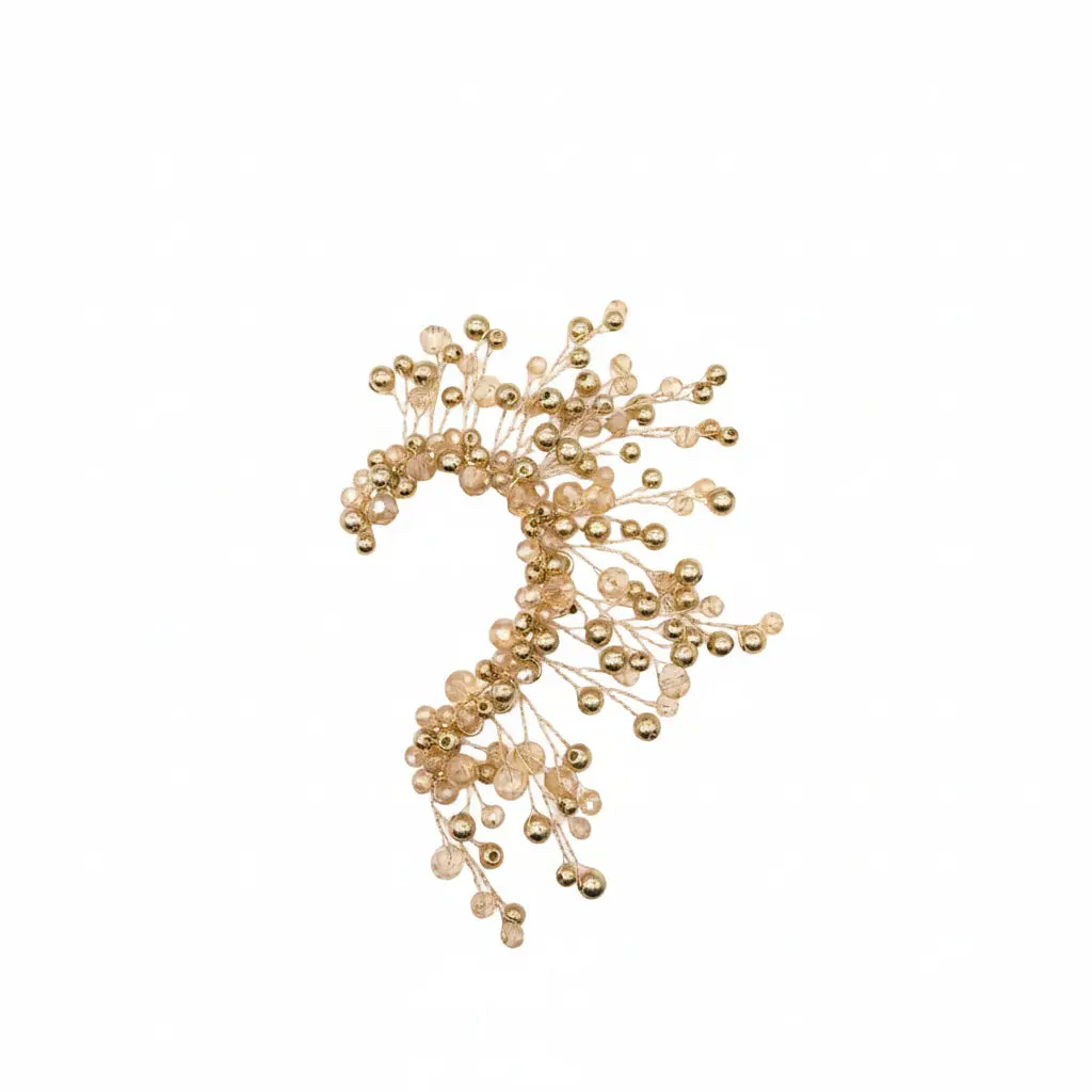 Cluster-Branch Ear Cuff Earrings